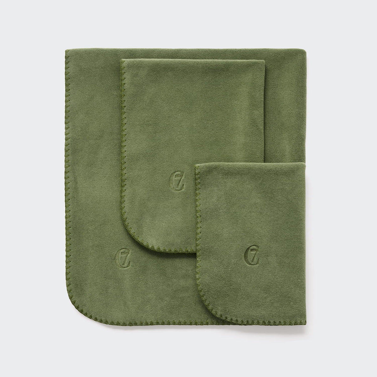 Cloud7 - Hondendeken Soft Fleece - Mosgroen