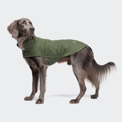 Cloud7 - Hondenjas Brooklyn Flanel Varengroen