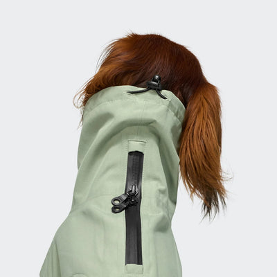 Teckel regenjas Dublin 2.0 - Dusty Mint