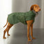 Hondenjas Brooklyn Lang Flanel Varengroen