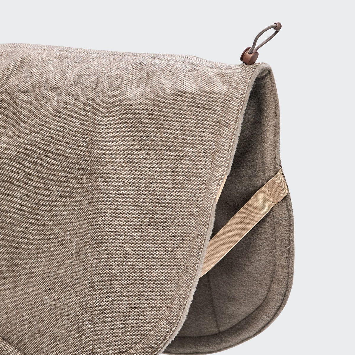 Hondenjas Brooklyn Lang Tweed Beige