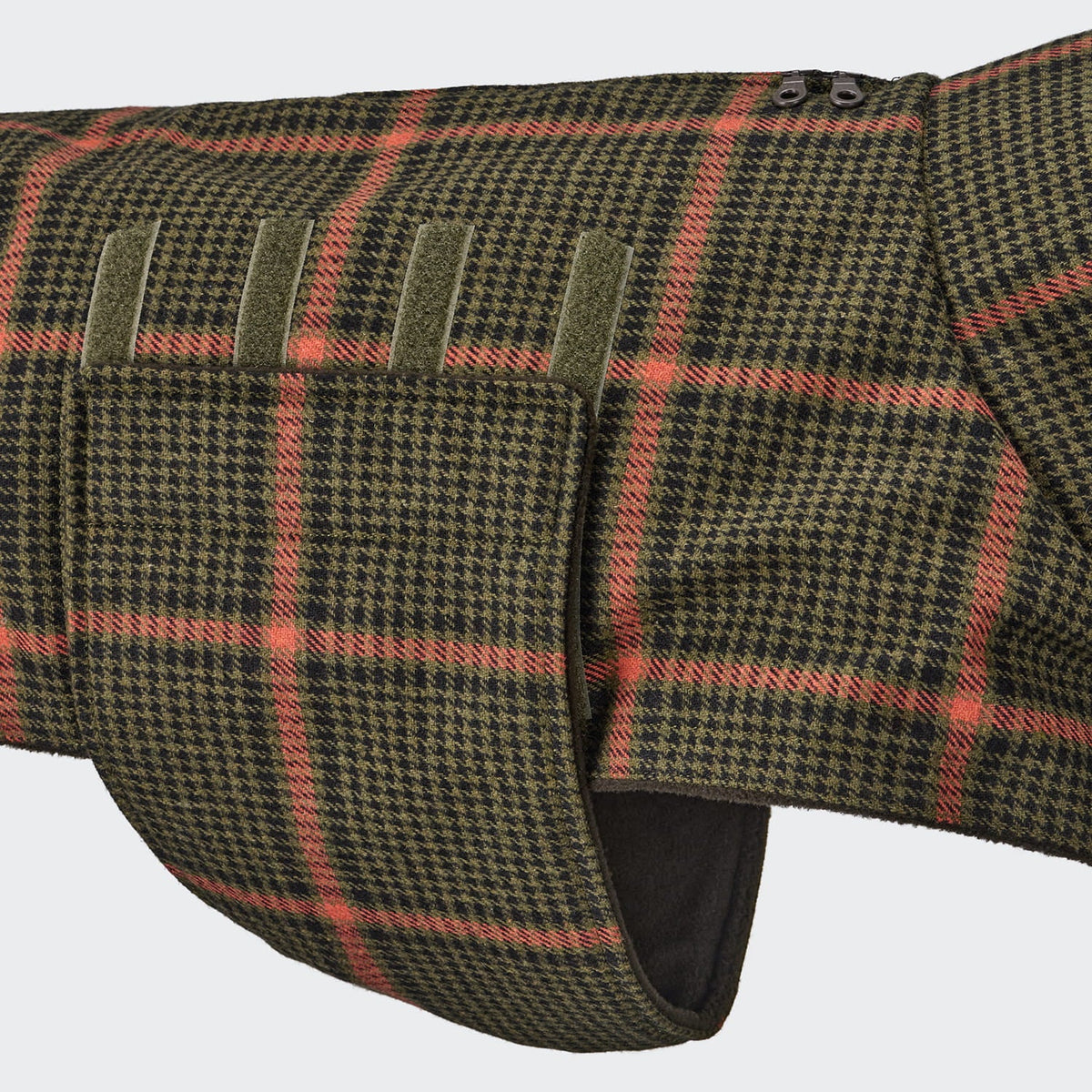 Cloud7 - Hondenjas Brooklyn Flanel Tartan Groen