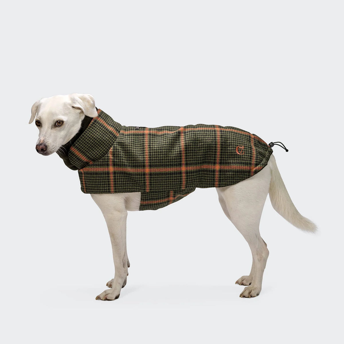 Cloud7 - Hondenjas Brooklyn Flanel Tartan Groen
