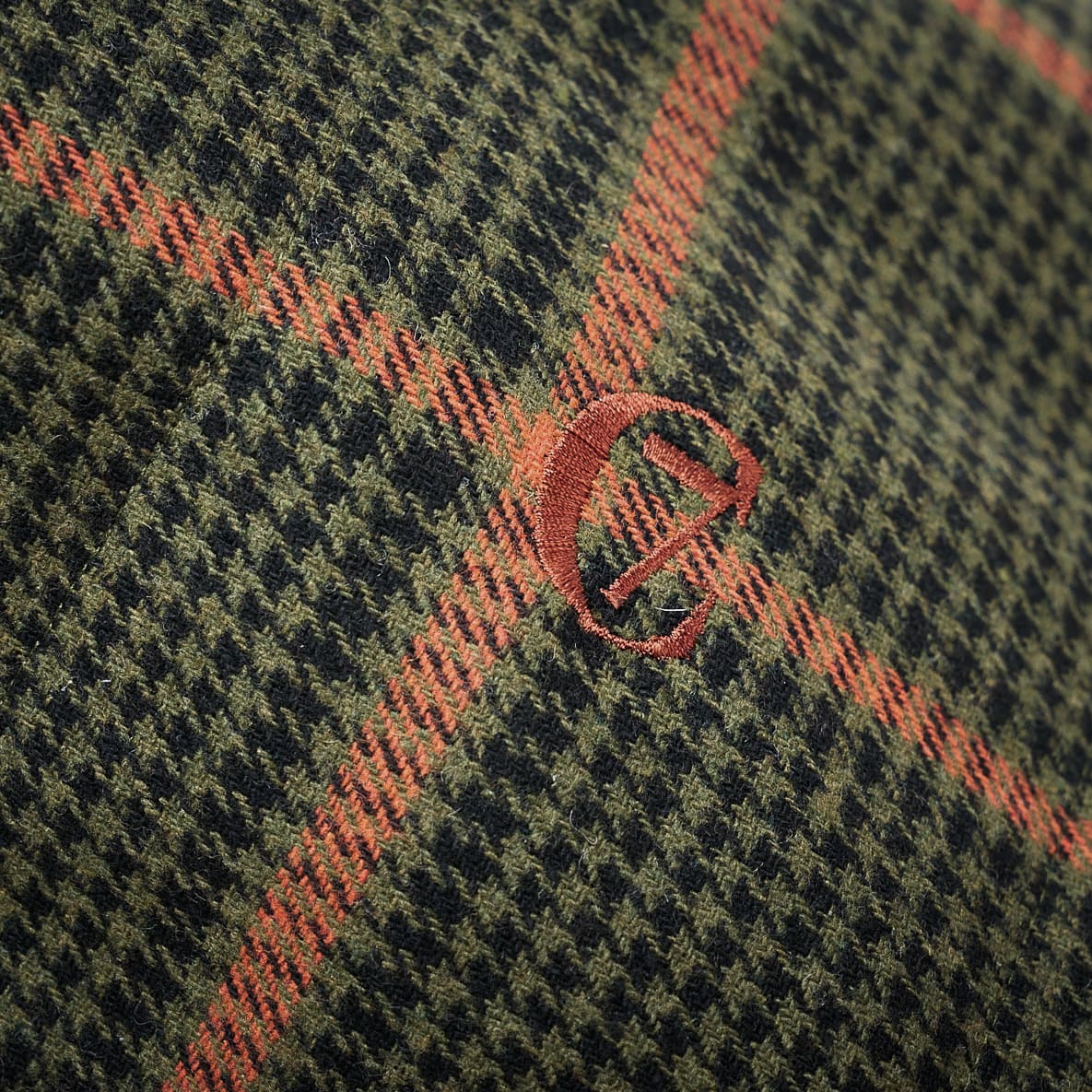 Cloud7 - Hondenjas Brooklyn Flanel Tartan Groen