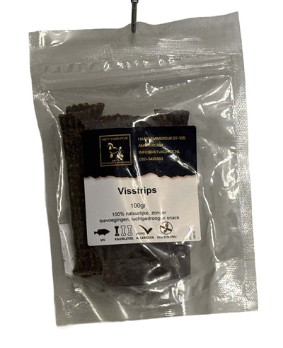 Het Vachtje Snack - Visstrips - 100gr