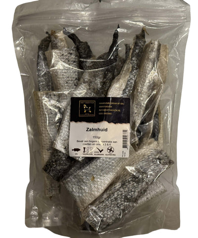 Het Vachtje Snack - Zalmhuid - 150gr
