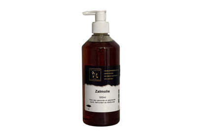 Het Vachtje Snack - Zalmolie - 500ml