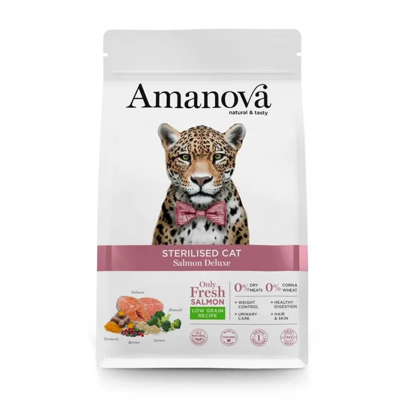 AMANOVA - Sterilised Cat - Salmon Deluxe