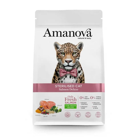 AMANOVA - Amanova Sterilised Salmon Deluxe Kat