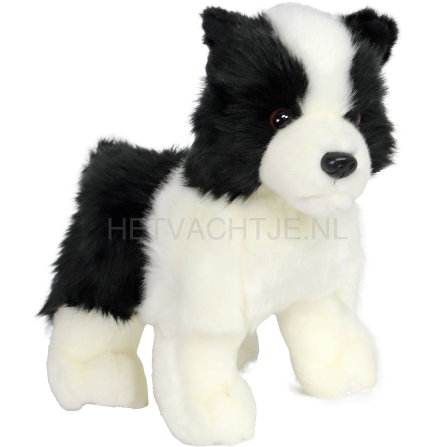 Boony - Natural Decoration Border Collie Pluche Staand 20Cm