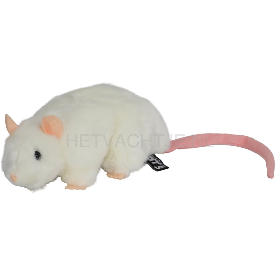 Boony - Natural Decoration Rat Pluche Wit