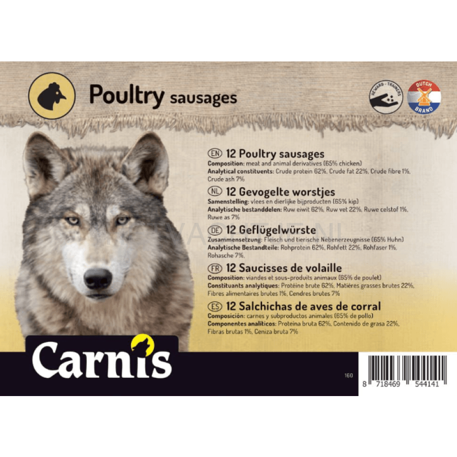 Carnis - Gevogelte Worstjes