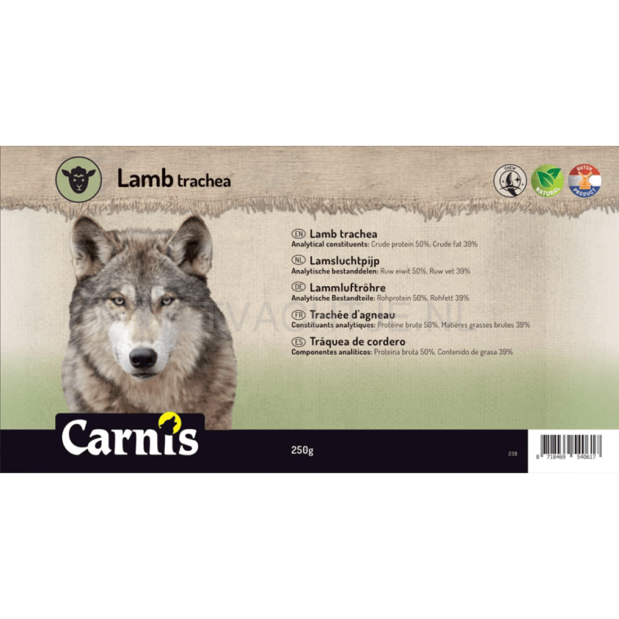 Carnis - Lamsluchtpijp Hondensnack