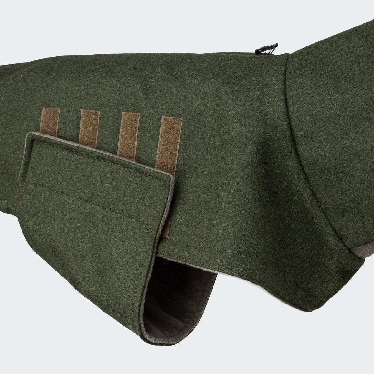 Cloud7 - Hondenjas Brooklyn Flanel Varengroen
