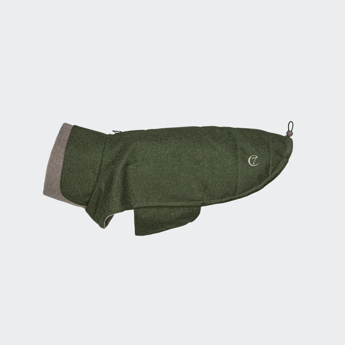 Cloud7 - Hondenjas Brooklyn Flanel Varengroen