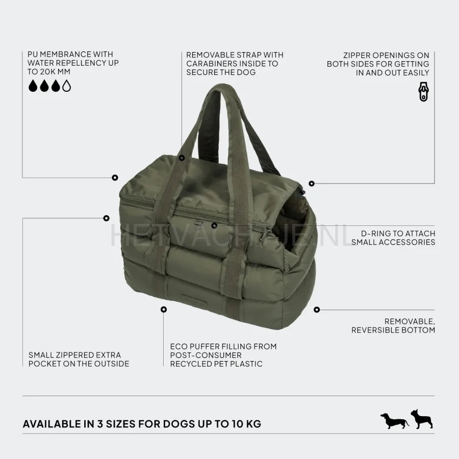 Cloud7 - Hondentas Montreal Light Olive