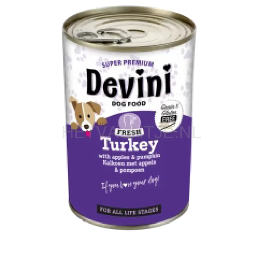 Devini - Kalkoen 400g / Volwassen / Kalkoen