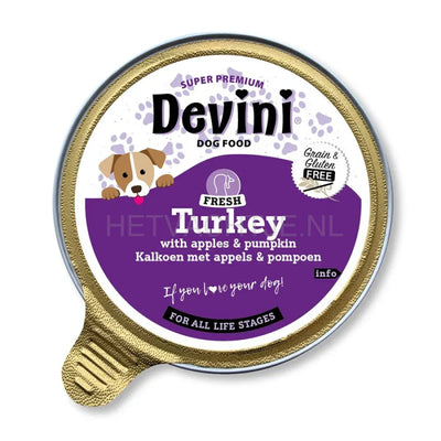 Devini - Kalkoen 85g / Volwassen / Kalkoen