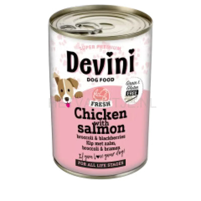 Devini - Kip met Zalm 400g / Volwassen / Kip