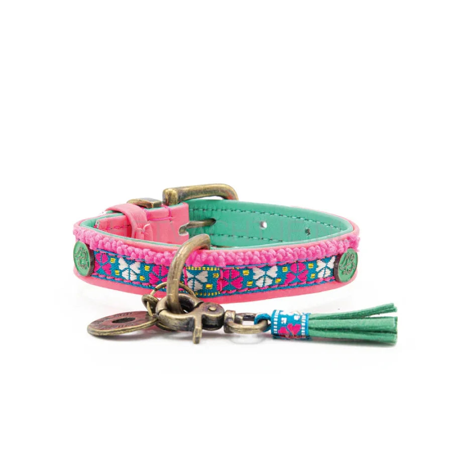 DWAM - Molly Mini Hond Halsband One size / Roze