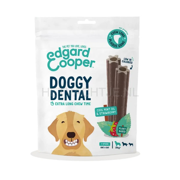 Edgard Cooper - Doggy Dental Munt & Aardbei Large