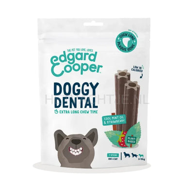 Edgard Cooper - Doggy Dental Munt & Aardbei Small