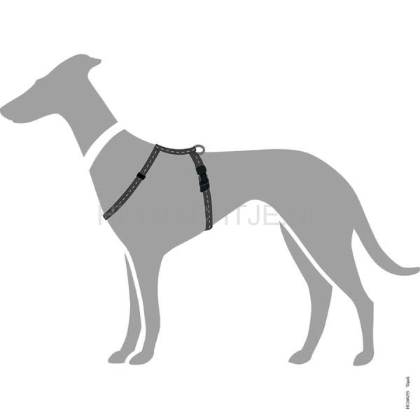 Hunter Nylon Reflecterend Hondentuig Voor Pups & Kleine Honden (4 Kleuren) Hondentuigjes