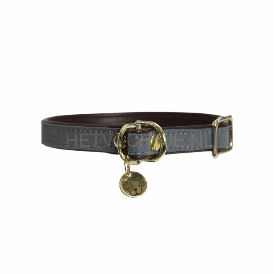 Kentucky - Hondenhalsband Loop Grijs Halsbanden En Tuigjes Voor Huisdieren