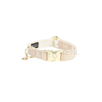 Kentucky - Hondenhalsband Wol Beige Halsbanden En Tuigjes Voor Huisdieren