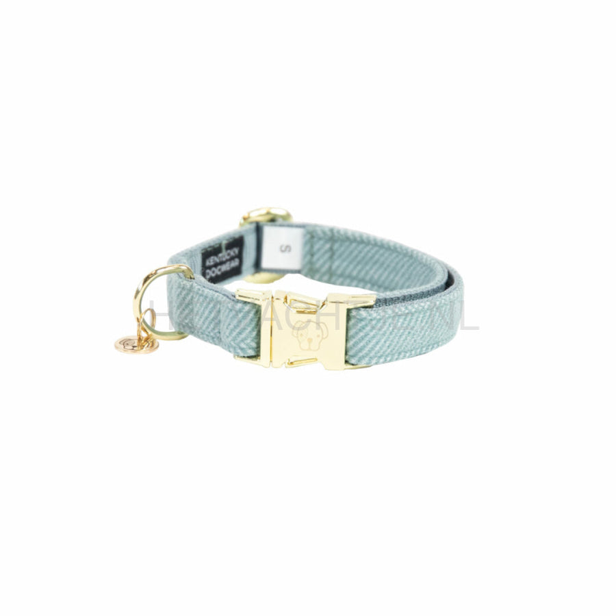 Kentucky - Hondenhalsband Wol Licht Blauw