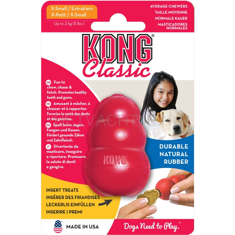KONG Classic Ball hond - 3 maten - duurzaam rubber speelgoed KONG Classic Ball hond - 3 maten - duurzaam rubber speelgoed