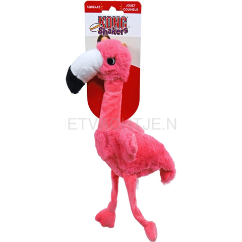 Kong Hond Shakers Honkers Flamingo Small. Pluche