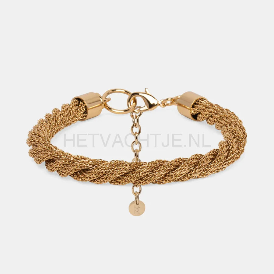 Meomari - Grisi Gold Tone Halsband