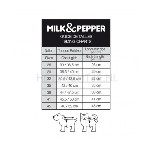 Milk&pepper - Zelie Regenjas