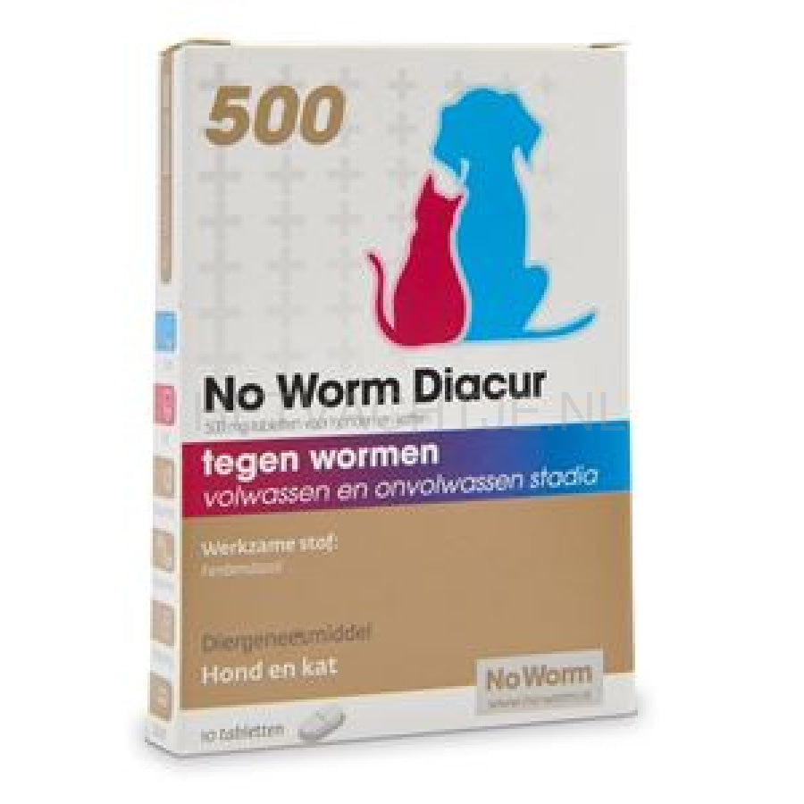 No Worm Diacur 250 Mg/500Mg Ontworming