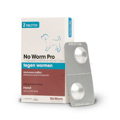 No Worm Pro Ontwormingsmiddel Voor Honden Apotheek