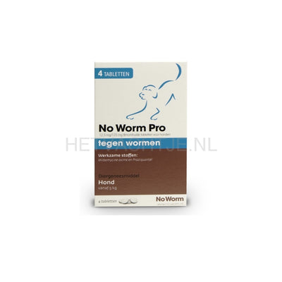 No Worm Pro Ontwormingsmiddel Voor Honden Apotheek