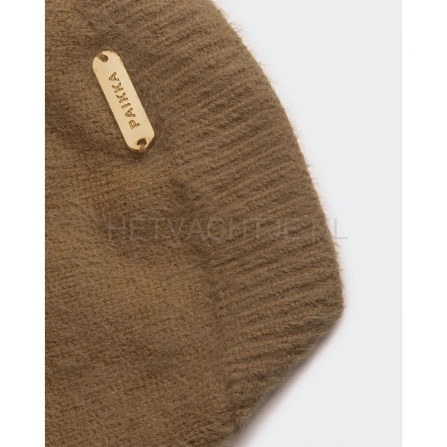 Paikka - Furry Knit Sweater Bruin Hondentrui