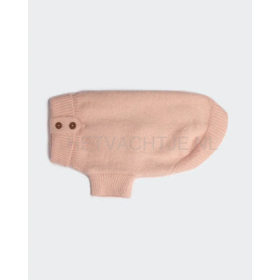 Paikka - Furry Knit Sweater Rose Hondentrui