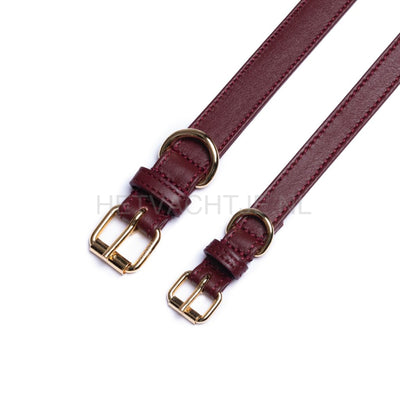 Perro Collection - Merlot Halsband Halsbanden En Tuigjes Voor Huisdieren