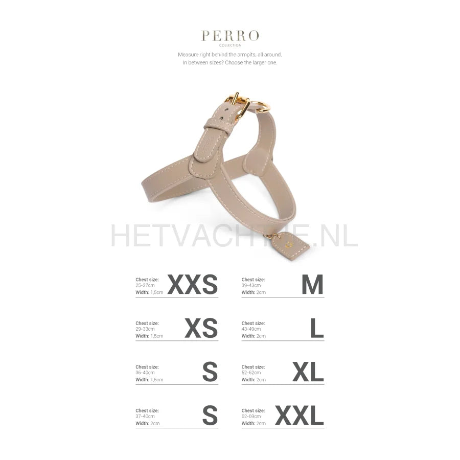 Perro Collection - Off White Hondentuig
