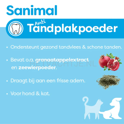 Sanimal - Anti-tandplakpoeder