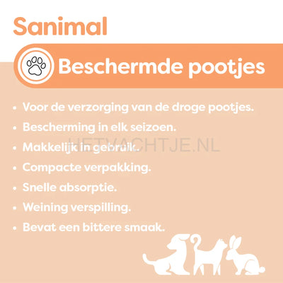 Sanimal - Beschermde pootjes 70ml