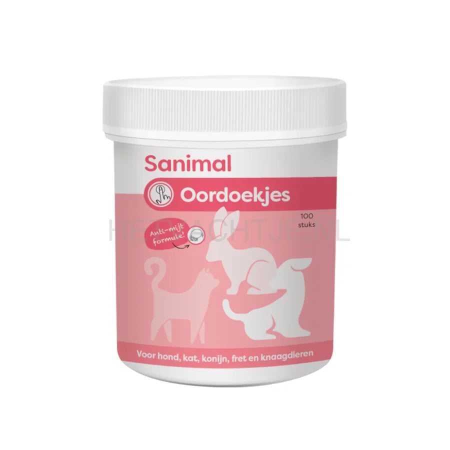 Sanimal - Oordoekjes 100 Stuks