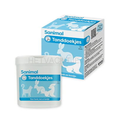 Sanimal - Tanddoekjes 50 stuks