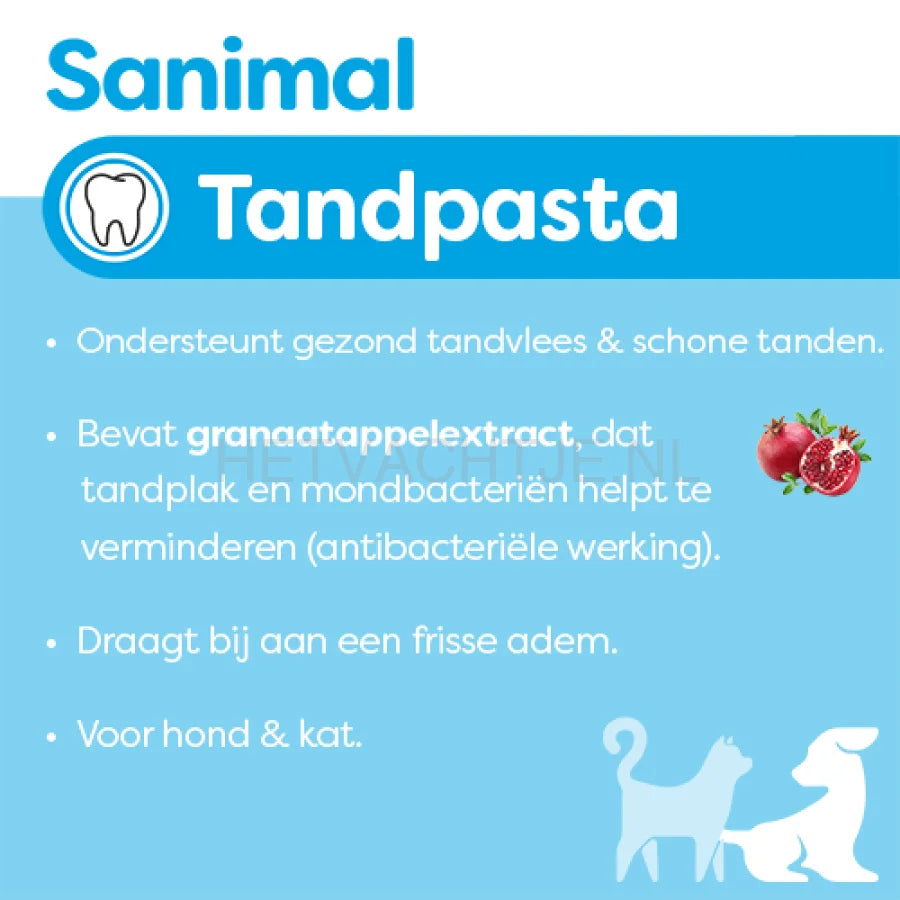 Sanimal - Tandpasta 70gr