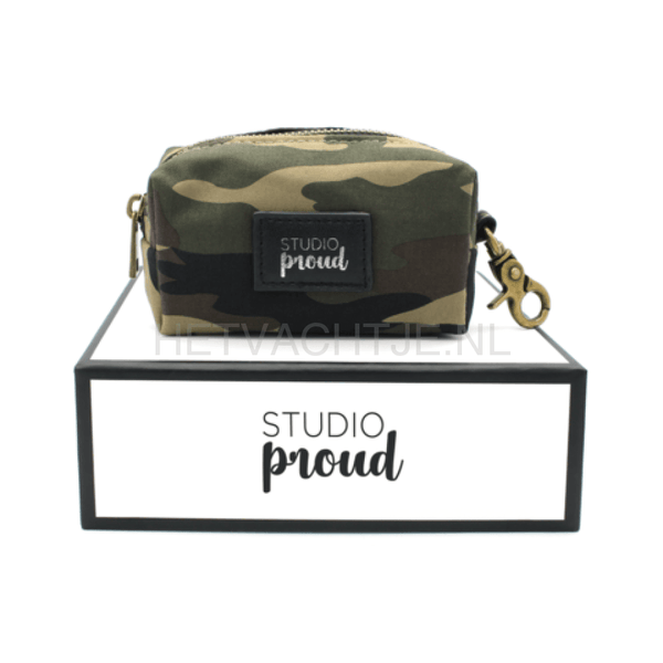 Studio Proud - Friedrichshain-Camouflage Despenser Hondenpoepzakjes