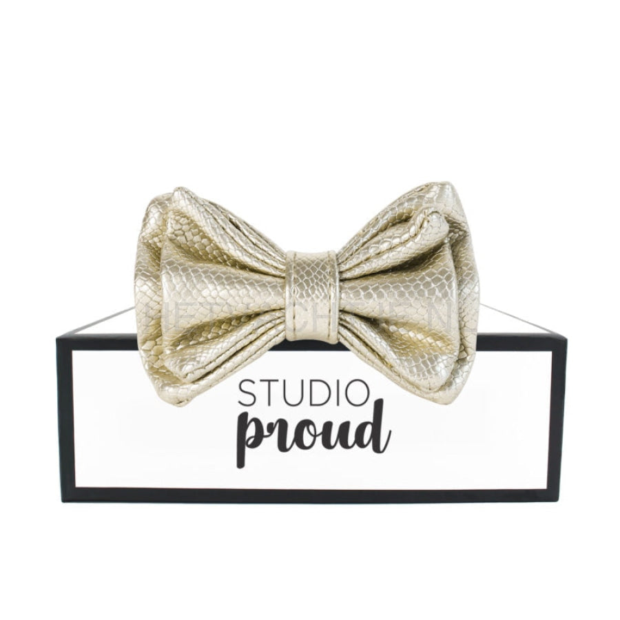 Studio Proud - Leme-Gold Snake Print Strikje