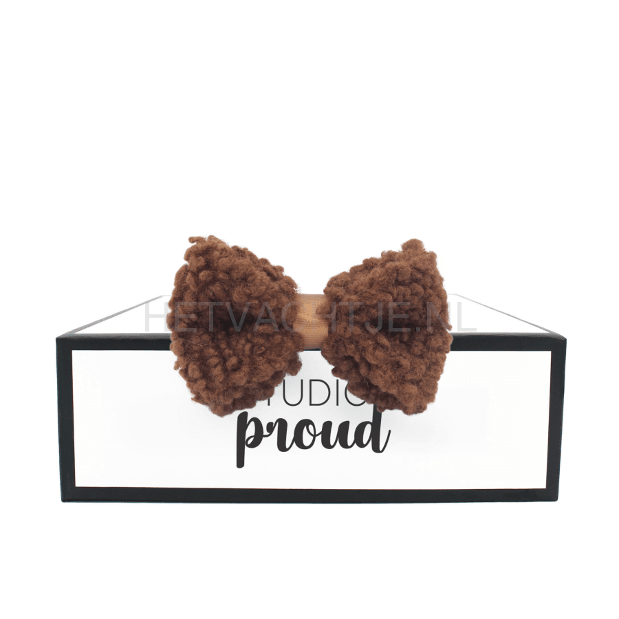 Studio Proud - Rosenborg-Teddy Dark Brown Strik