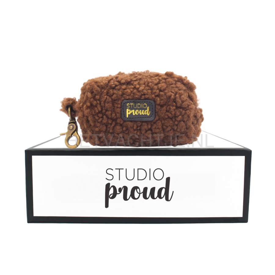 Studio Proud - Valby-Teddy Dark Brown Strik